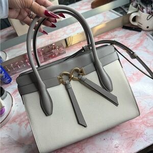 Kate spade Gray and white Handbag